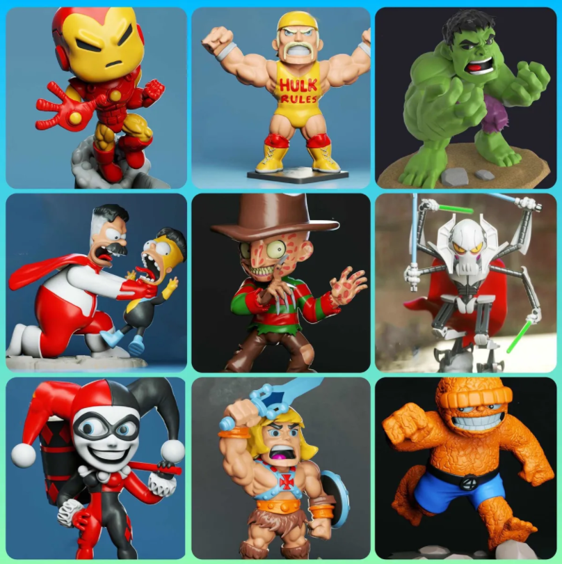 Download The Best Mega Pack Chibi Print 3d Stl Files