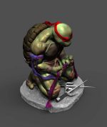 TMNT Raphael V2 Fanart STL FILES - Image 2