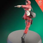 Tokyo Action Pose from LaCasaDePapel STL FILES - Image 4