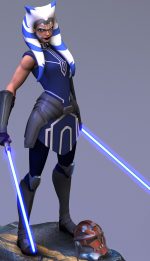 Ahsoka Tano V3 From Star Wars STL FILES - Image 2