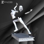 Leeloo in Action from The Fifth Element STL FILES - Image 3
