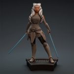Ahsoka Tano From Star Wars STL FILES - Image 2