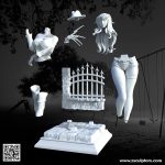 Freddy Krueger Female V2 Fanart STL FILES - Image 4