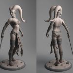 Darth Talon V3 from Starwars STL FILES
