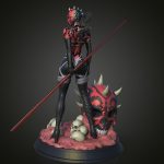 Darth Maul Sexy Version Fanart From Star Wars STL FILES