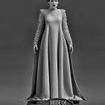 Bride of Frankenstein From Classic Monsters STL FILES