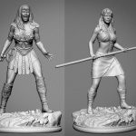 Xena and Gabrielle From Xena Warrior Princess STL FILES