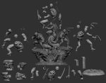 TMNT Diorama V2 Fanart STL FILES - Image 3