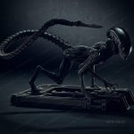 Dog Alien Crawling Fanart STL FILES