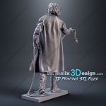 Dr.Emmett Brown From Back to the Future STL FILES - Image 3