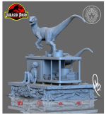 Kitchen Scene from Jurassic Park STL FILES - Image 4