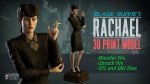 Rachael From Blade Runner STL FILES
