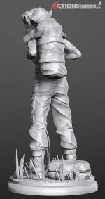 Luke Skywalker V2 from Starwars STL FILES - Image 4