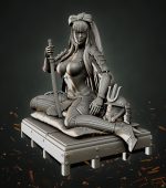 Stormtrooper Samurai Sitting Pose from Star Wars STL FILES