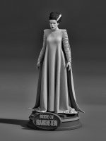 Bride of Frankenstein From Classic Monsters STL FILES - Image 3