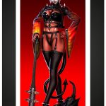 Onigirl The Samurai Warrior Fanart STL FILES