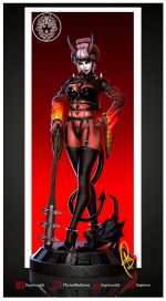 Onigirl The Samurai Warrior Fanart STL FILES