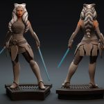 Ahsoka Tano From Star Wars STL FILES