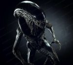 Dog Alien Walking Fanart STL FILES - Image 3