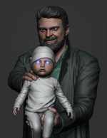 Karl Urban - Butcher and Baby Bust from The boys STL FILES