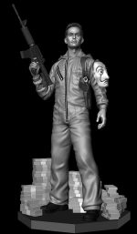 Berlin From Money Heist TV series STL FILES - Image 2