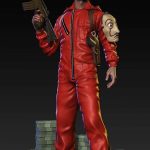 Berlin From Money Heist TV series STL FILES