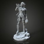 Terminator Girl Fanart STL FILES - Image 3