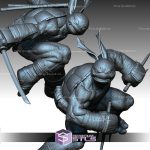 TMNT Mateus Santolouco Diorama STL FILES - Image 4
