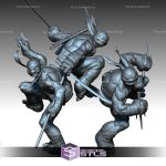 TMNT Mateus Santolouco Diorama STL FILES - Image 2