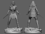 Xena and Gabrielle From Xena Warrior Princess STL FILES - Image 5