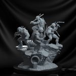 TMNT Diorama V2 Fanart STL FILES - Image 2