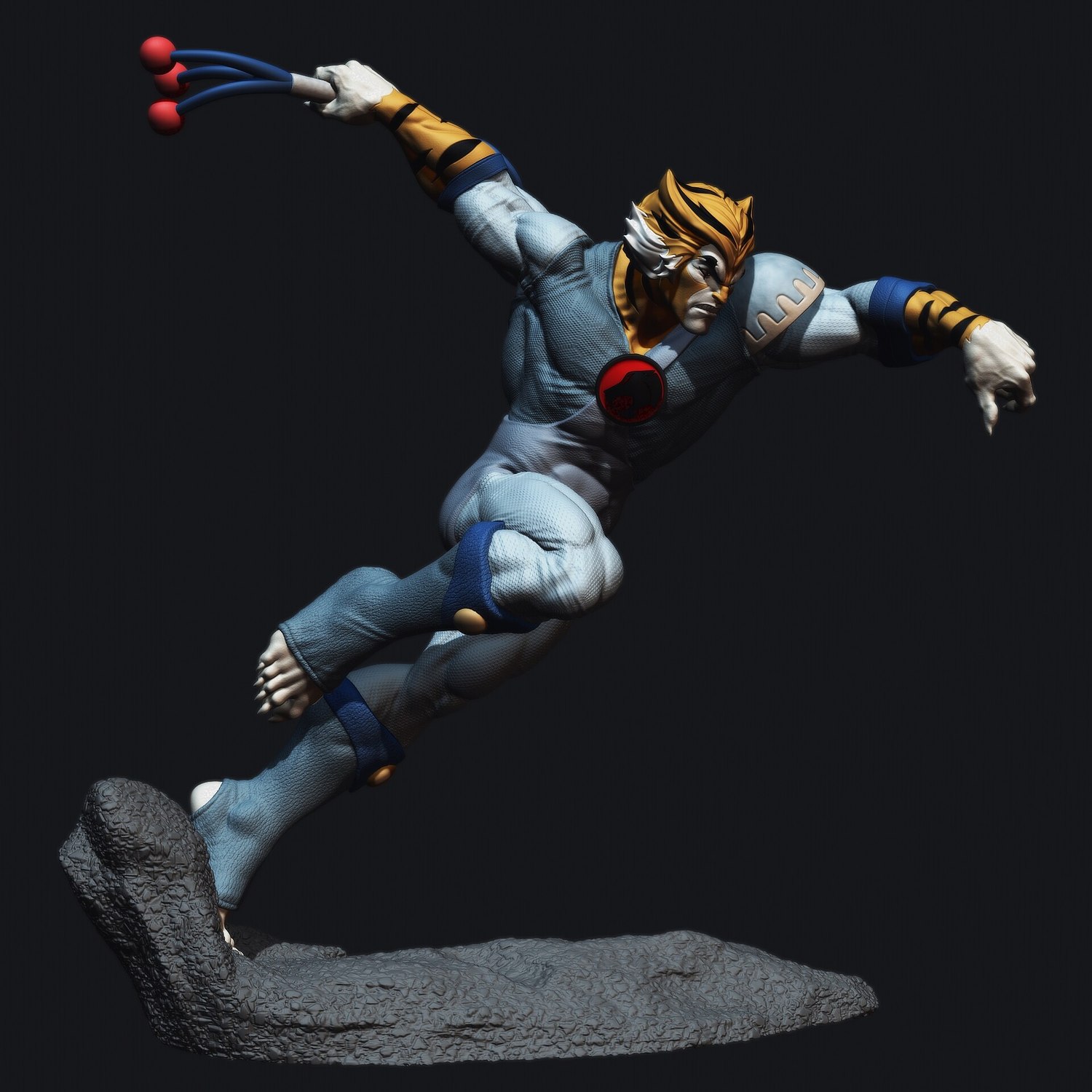 optimized-9c5ffb784117d3db0e6db2c675b03c6f.jpg Tygra From Thundercat TV series STL FILES - Image 1