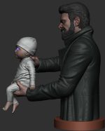Karl Urban - Butcher and Baby Bust from The boys STL FILES - Image 2