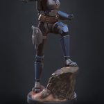 Bo Katan Kryze from Star Wars STL FILES