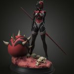 Darth Maul Sexy Version Fanart From Star Wars STL FILES - Image 4