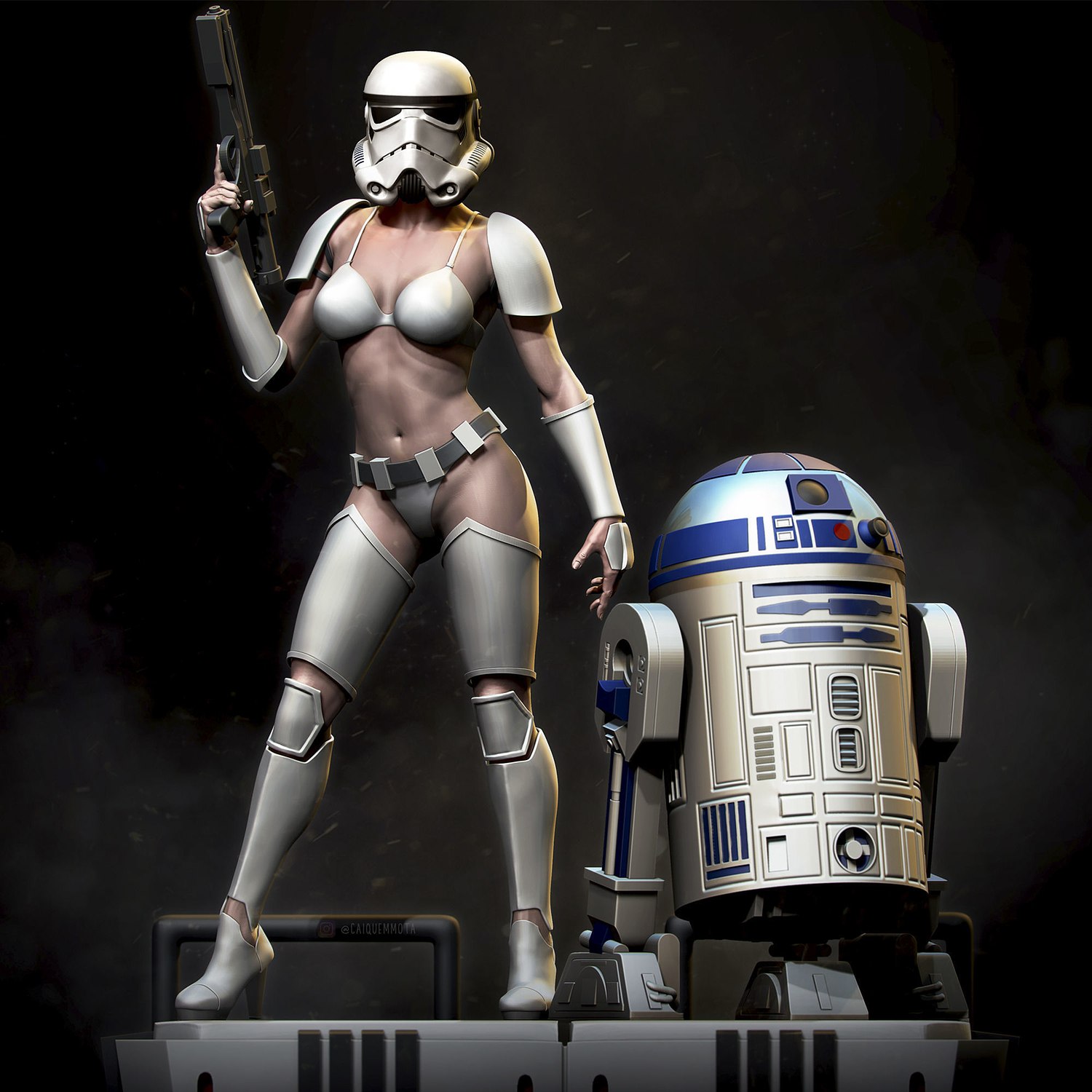 optimized-af82fdd6e9510c4c59dd5151e3fdd9fe.jpg Stormtrooper Sexy From Starwars STL FILES - Image 1