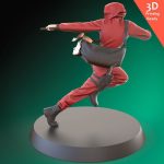 Tokyo Action Pose from LaCasaDePapel STL FILES - Image 2