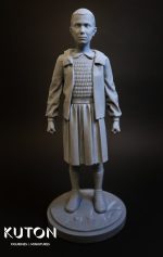 Eleven V2 From Stranger Thing STL FILES