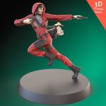 Tokyo Action Pose from LaCasaDePapel STL FILES - Image 3