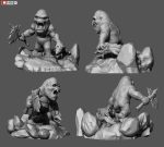 Kong VS Godzilla Chibi STL FILES - Image 5