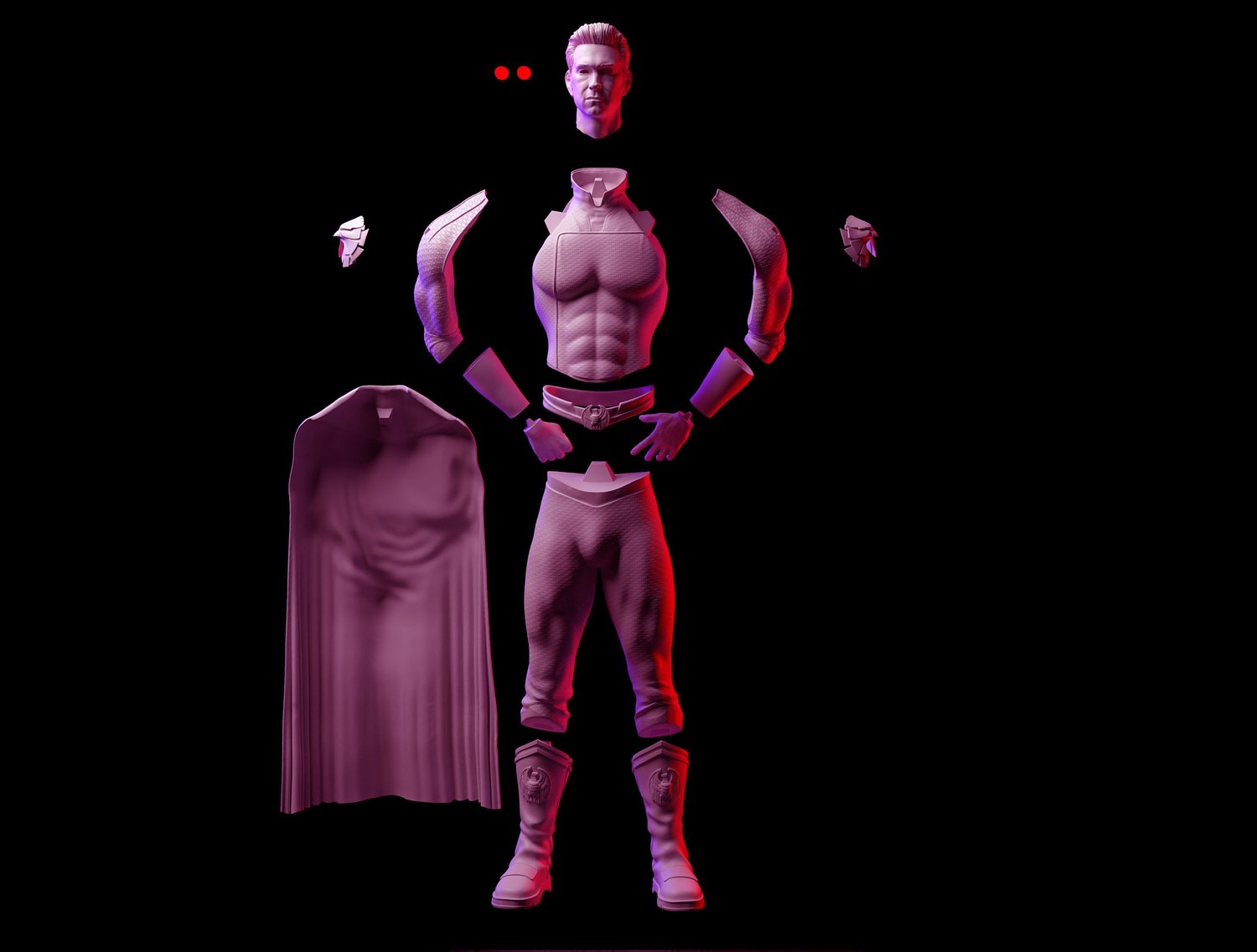 optimized-c8801e2c5df7d778e70dfa70941d9dc6.jpg Homelander Stand from The boys STL FILES - Image 1