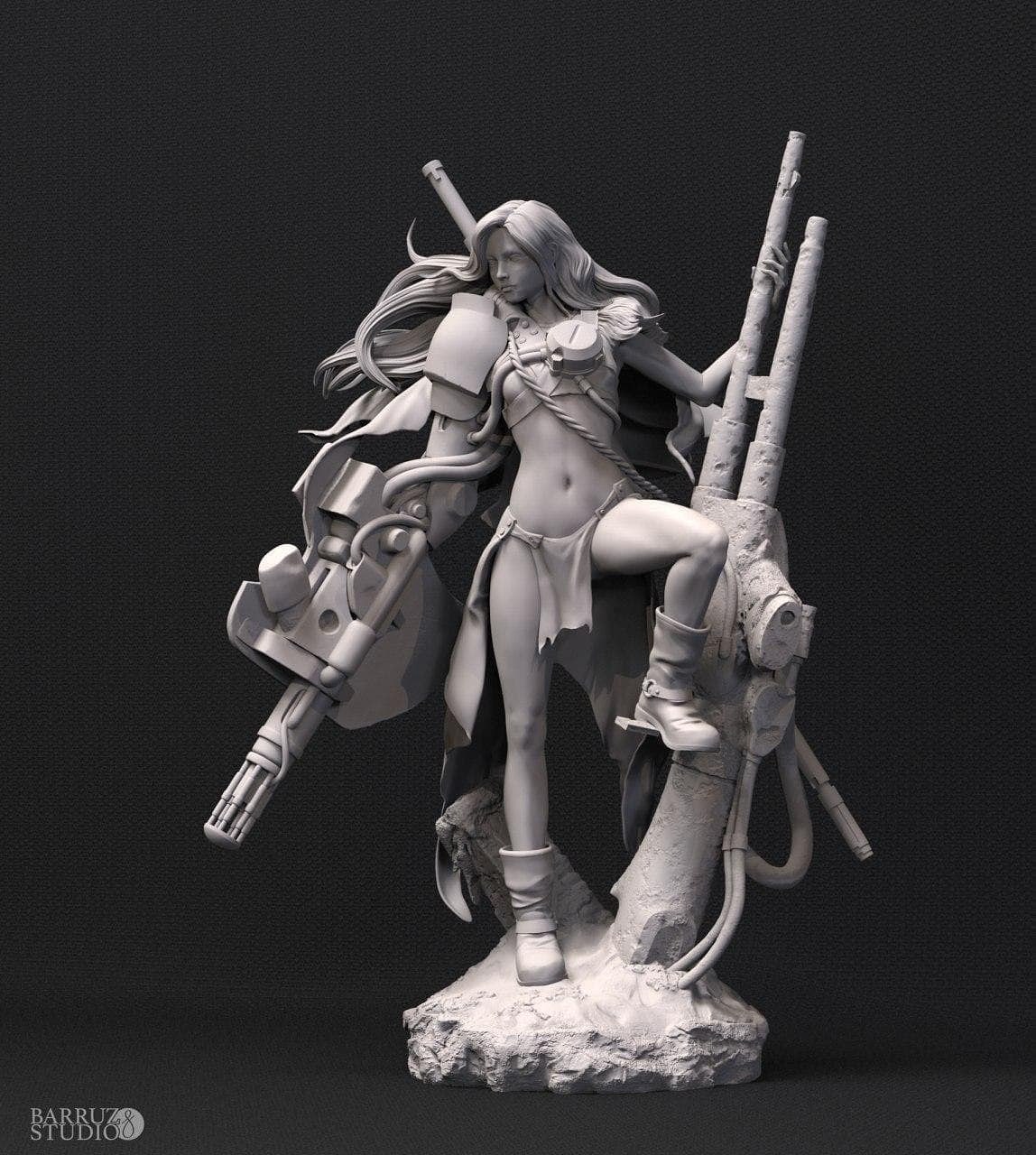optimized-c95ab441bc0d4db0f34cf13d8b3f587e.jpg Zangrahel, The Guardian of the Shelter Fanart STL FILES - Image 1