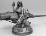 Star Wars Pin Up Tie Pilot - Version 4 STL FILES - Image 3