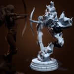 Katniss Everdeen Fanart STL FILES - Image 4