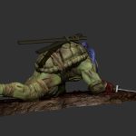 TMNT Leonardo V2 Fanart STL FILES
