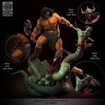 Conan the Barbarian Fanart STL FILES