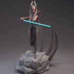 Shaak Ti Classic Outfit from Starwars STL FILES