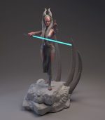 Shaak Ti Classic Outfit from Starwars STL FILES